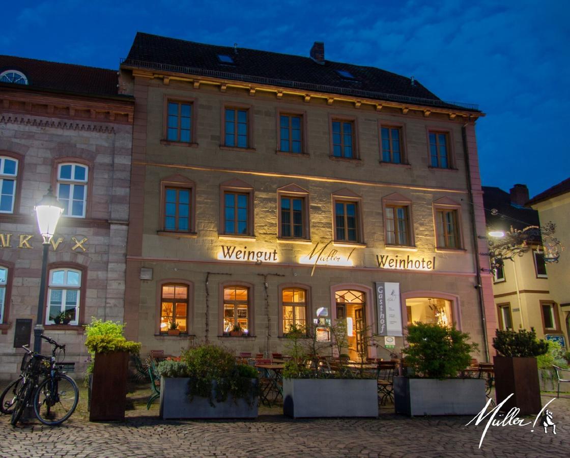 Muller! Das Weingut & Weinhotel Hammelburg Buitenkant foto